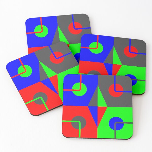 Item preview, Geometric Harmony - Color Block Abstract designed and sold by p-Phictures4.