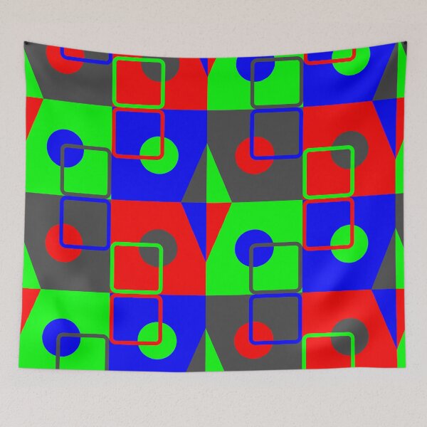 Item preview, Geometric Harmony - Color Block Abstract designed and sold by p-Phictures4.