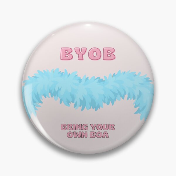 Item preview, Harry Styles BYOB Bring Your Own Boa blue Feather Boa Concert Outfit designed and sold by bdecisions.