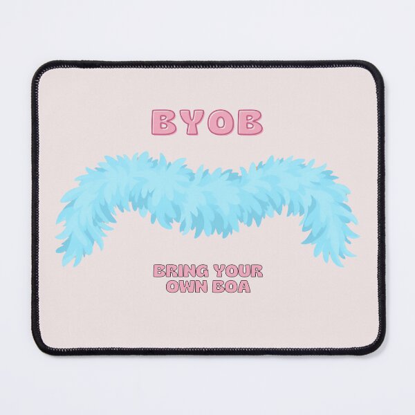 Item preview, Harry Styles BYOB Bring Your Own Boa blue Feather Boa Concert Outfit designed and sold by bdecisions.