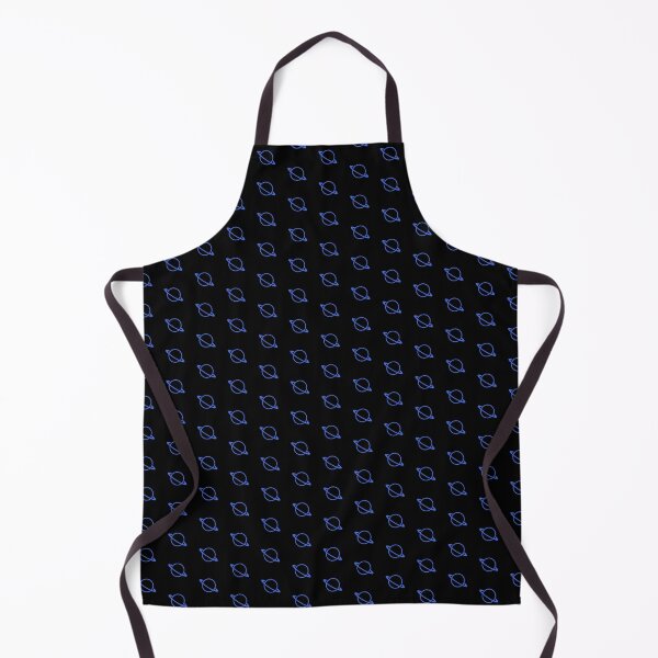 Item preview, Minimalist Royal Blue Saturn Ringed Planet Silhouette Graphic designed and sold by pattern-archive.