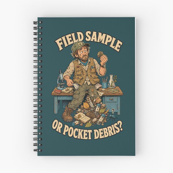 Item preview, Field Sample or Pocket Debris – Funny Field Biologist designed and sold by Little Chookcha.