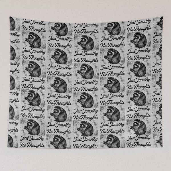 Item preview, Jimothy Raccoon No Thoughts Just Jimothy Meme designed and sold by merchxwear.