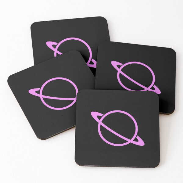 Item preview, Minimalist Violet Saturn Ringed Planet Silhouette Graphic designed and sold by pattern-archive.