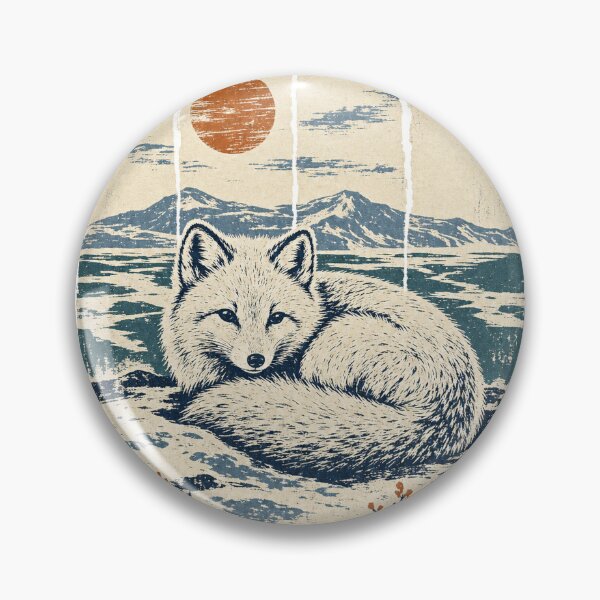 Item preview, Arctic Fox on the Winter Tundra designed and sold by VisualArtsOasis.