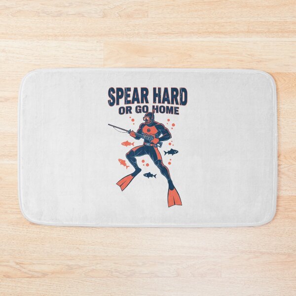 Item preview, Spear Hard Or Go Home | Funny Spearfishing Gift designed and sold by andromeda-redd.