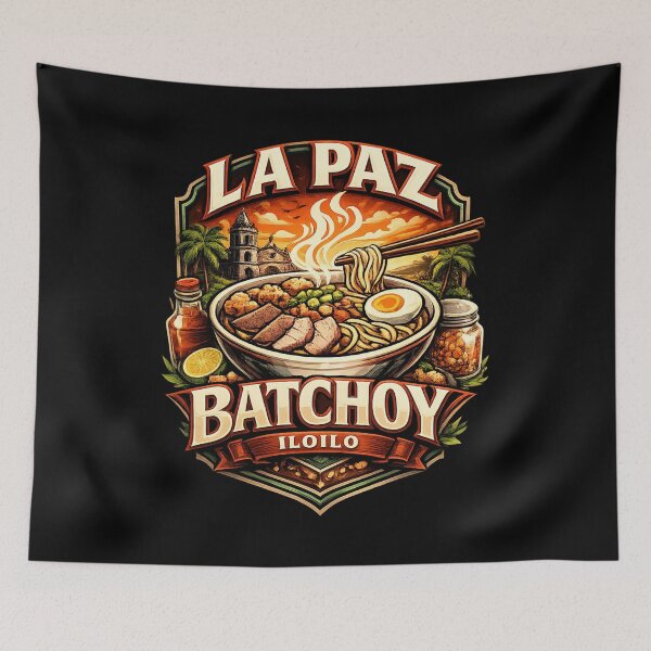 Item preview, La Paz Batchoy Iloilo T-Shirt – Filipino Noodle Soup Food Lover designed and sold by getpressedshirt.
