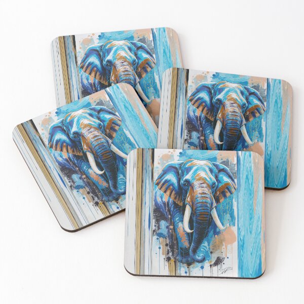 Item preview, Majestic Elephants in Digital Transcendence: A Symbolic Journey designed and sold by Helios Be. Lavsh.
