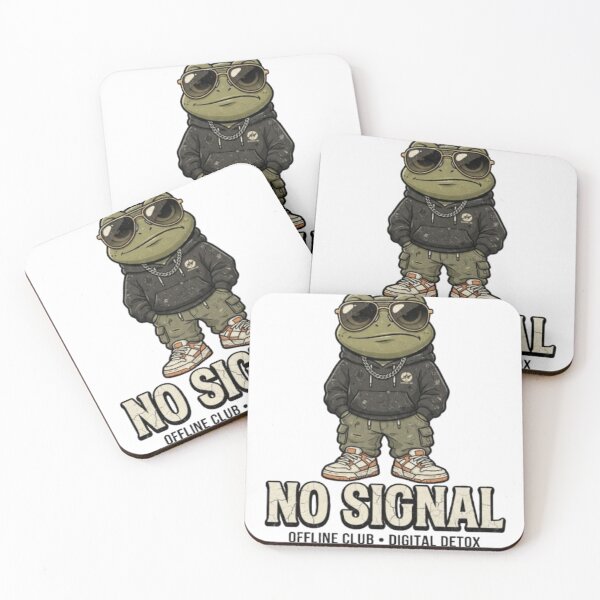 Item preview, No Signal Frog  designed and sold by Fit On.