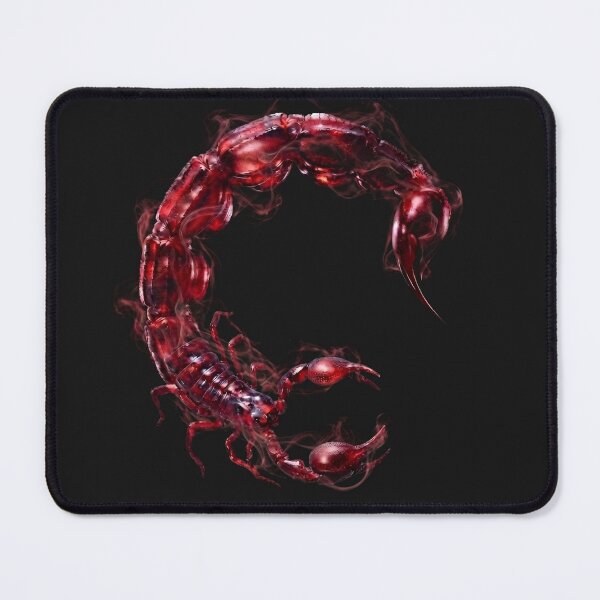 Item preview, Red Smoke Scorpion Art designed and sold by sannimoe.