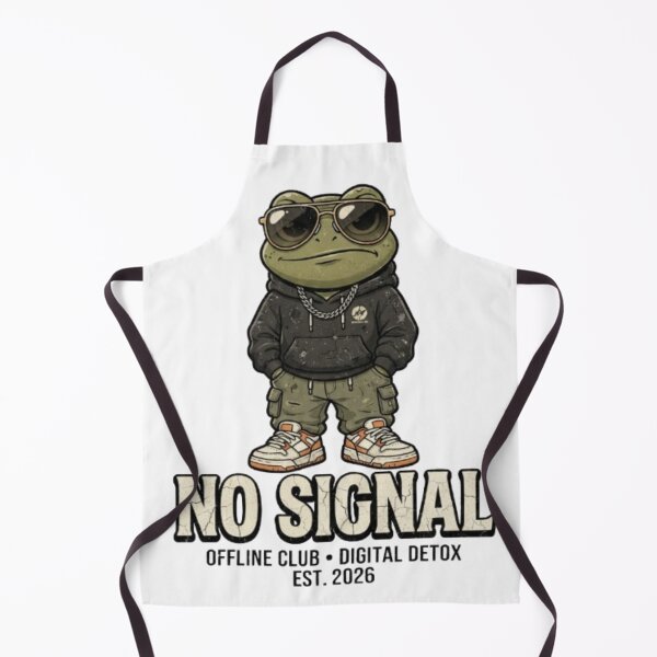 Item preview, No Signal Frog designed and sold by Fit On.