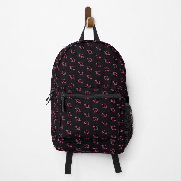 Item preview, Minimalist Hot Pink Saturn Ringed Planet Silhouette Graphic designed and sold by pattern-archive.