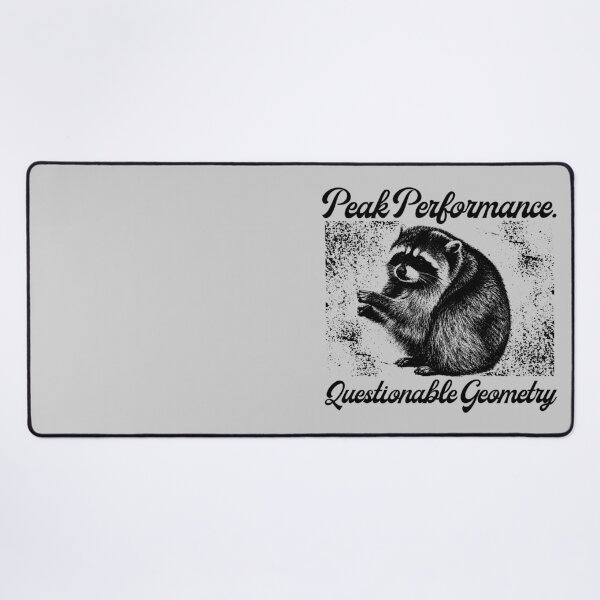Item preview, Jimothy Raccoon Peak Performance Meme designed and sold by merchxwear.