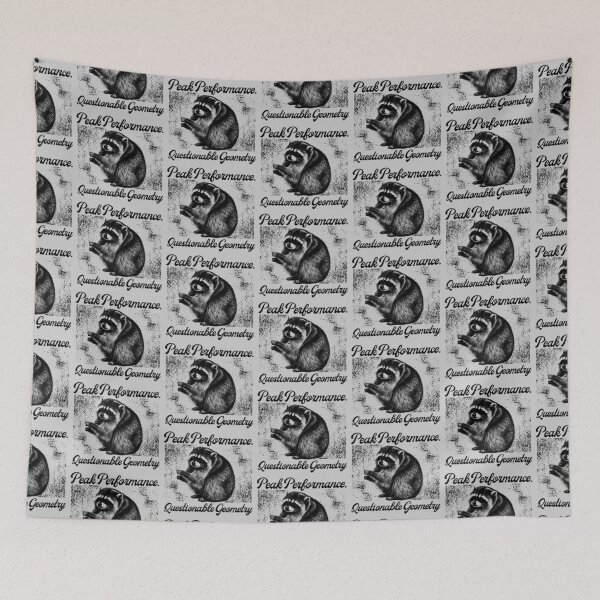 Item preview, Jimothy Raccoon Peak Performance Meme designed and sold by merchxwear.