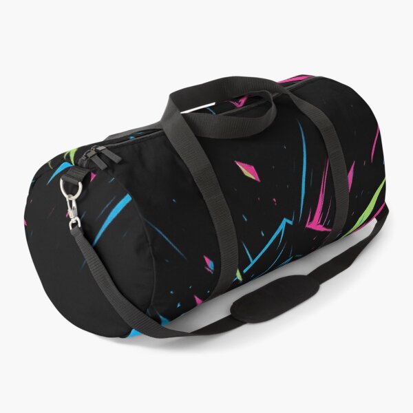 Item preview, Explosive Neon Glitch Cube Kinetic Energy Streetwear designed and sold by Thompika.