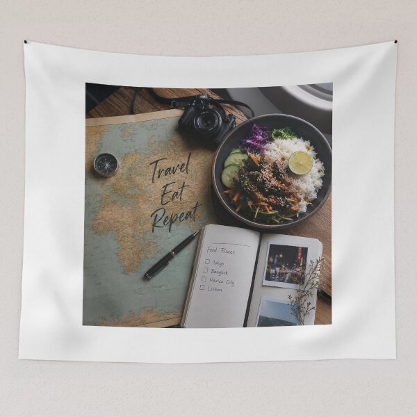 Artikelvorschau, Travel Life entworfen und verkauft von Natascha-Prints.