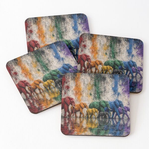 Item preview, Majestic Elephants in Digital Transcendence: A Symbolic Journey #2 designed and sold by Helios Be. Lavsh.