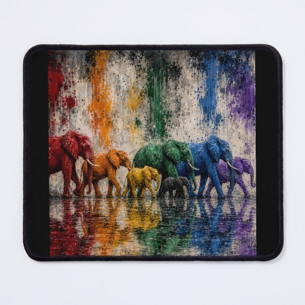 Item preview, Majestic Elephants in Digital Transcendence: A Symbolic Journey #2 designed and sold by Helios Be. Lavsh.