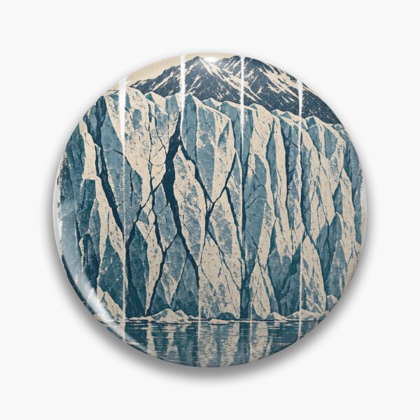 Item preview, Glacier Face on Still Water designed and sold by VisualArtsOasis.