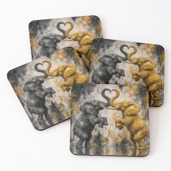 Item preview, Majestic Elephants in Digital Transcendence: A Symbolic Journey #3 designed and sold by Helios Be. Lavsh.
