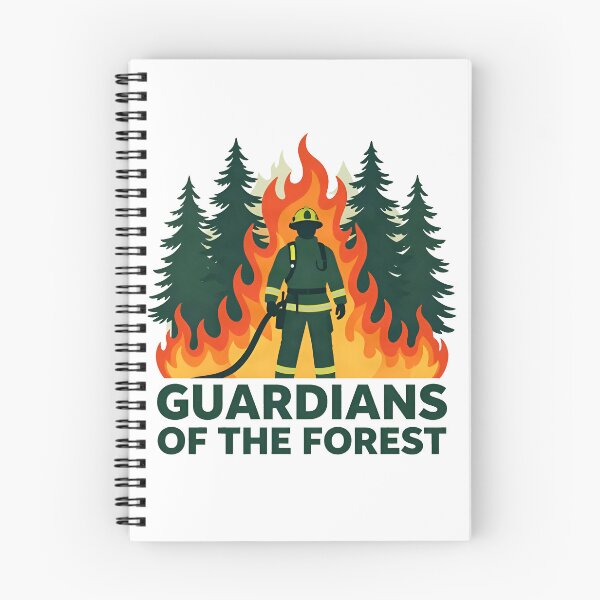 Item preview, Wildland Firefighter Guardians Of The Forest Artwork designed and sold by Nuvoro Eco Awareness.