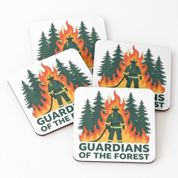 Item preview, Wildland Firefighter Guardians Of The Forest Artwork designed and sold by Nuvoro Eco Awareness.