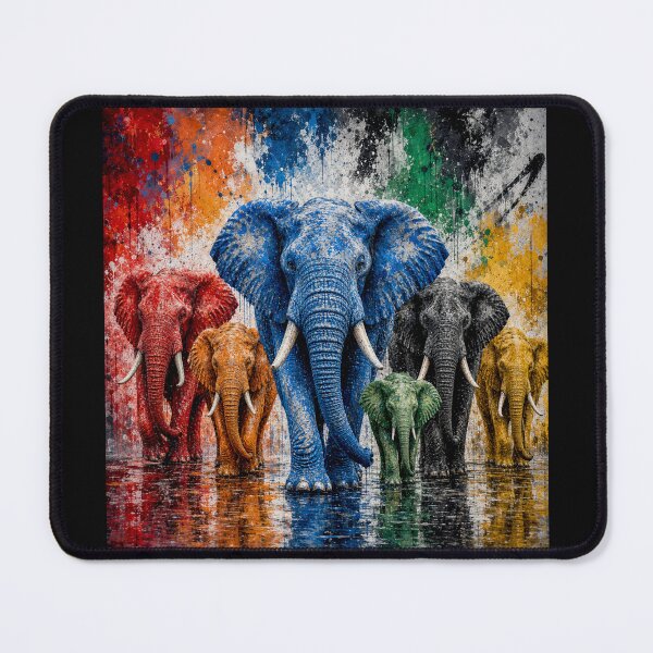 Item preview, Majestic Elephants in Digital Transcendence: A Symbolic Journey #4 designed and sold by Helios Be. Lavsh.