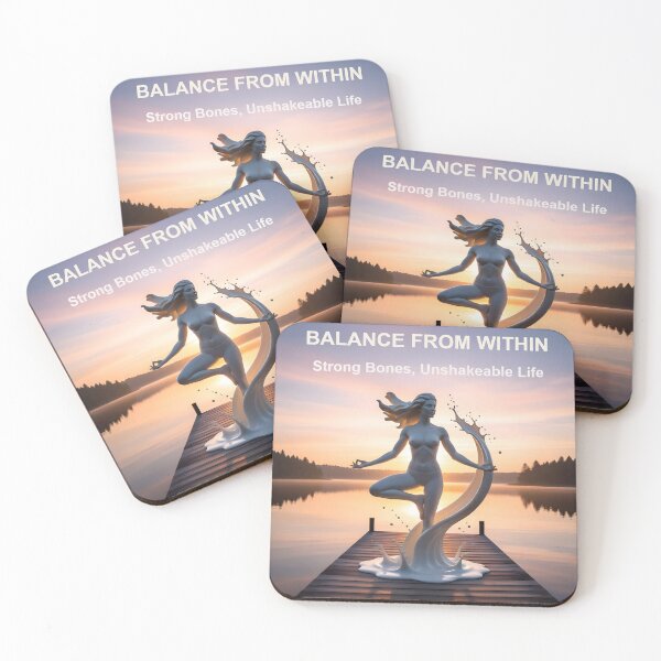 Item preview, Balance From Within Yoga Art Print: Fluid Milk Sculpture Meditation Canvas designed and sold by Creative-RE.