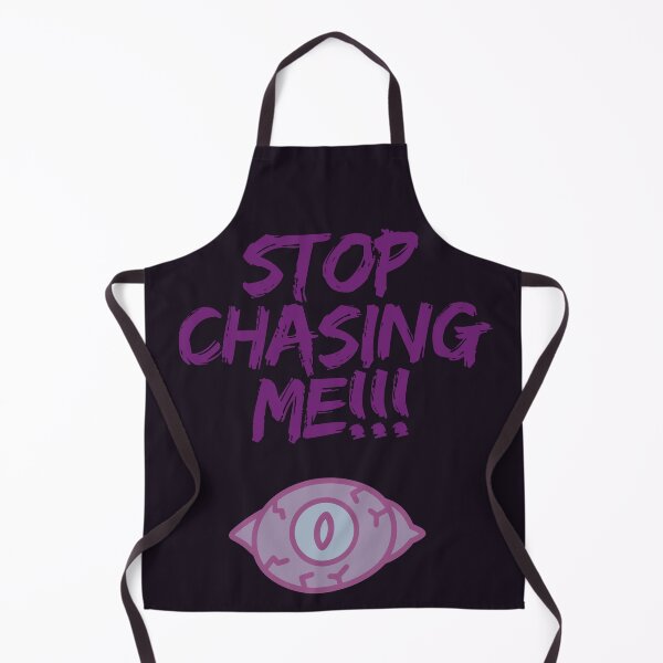 Item preview, Stop Chasing Me Purple Pink Creepy Eyeball designed and sold by VariusDesigns.