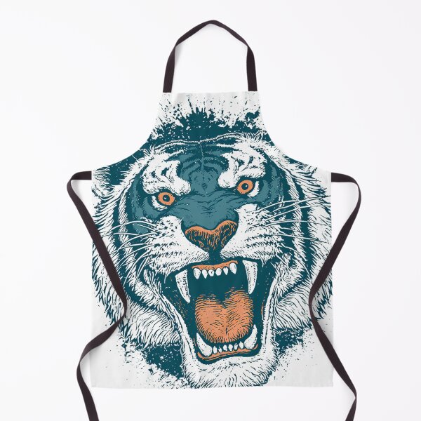 Item preview, Powerful Japanese Tiger Ink Graphic designed and sold by Structure-Blue.