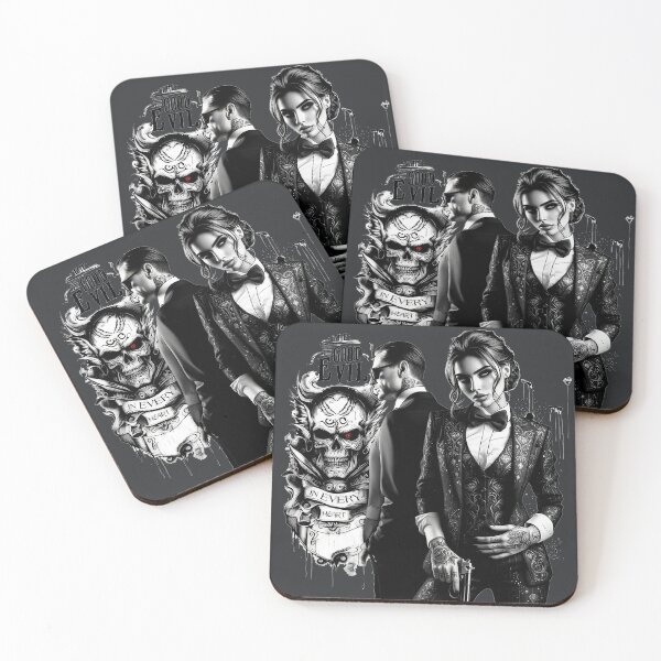 Item preview, Woman Tuxedo Bowtie Mafia Skull designed and sold by Voodoo Store Paranormal Collections.