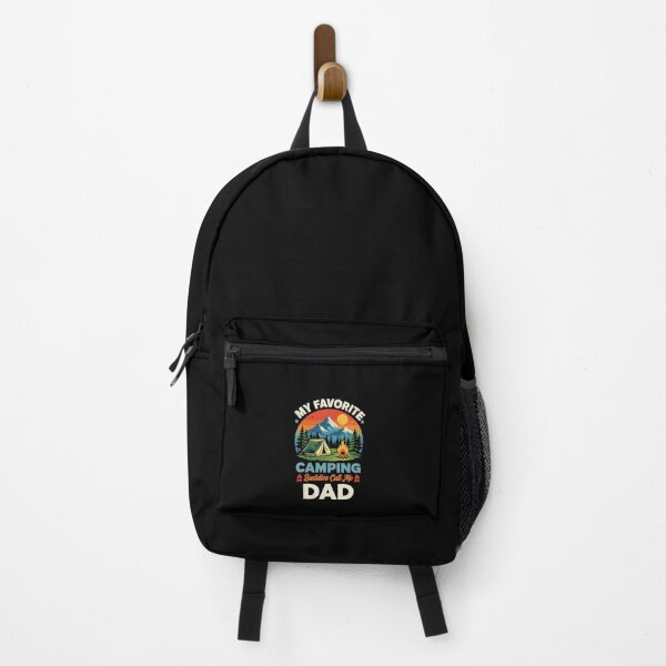 Item preview, My Favorite Camping Buddies Call Me Dad - Retro Camper Art designed and sold by BendyBeasts.