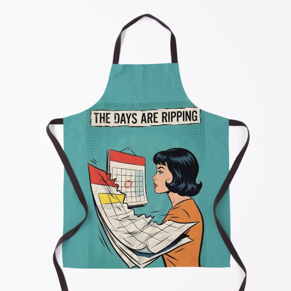 Item preview, The Days Are Ripping Minimalist Horror Comic Poster designed and sold by DuckOddity.