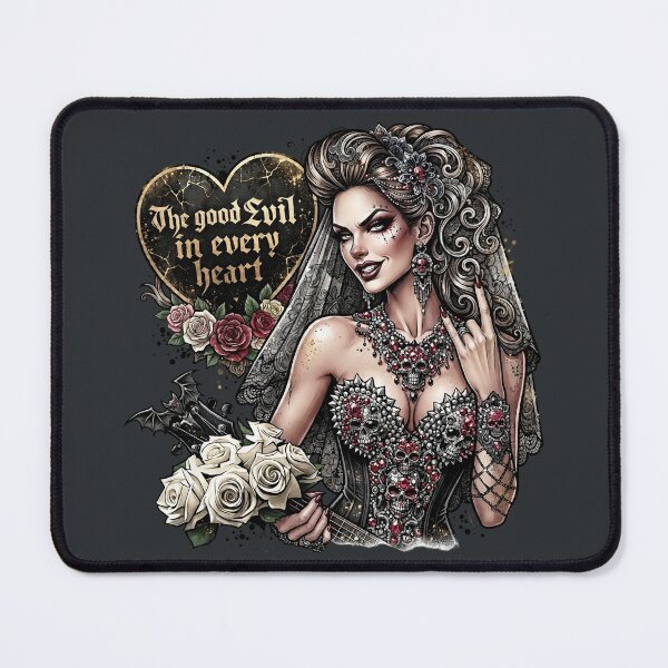 Item preview, Gothic Bride Skull Corset Bouquet designed and sold by Voodoo Store Paranormal Collections.