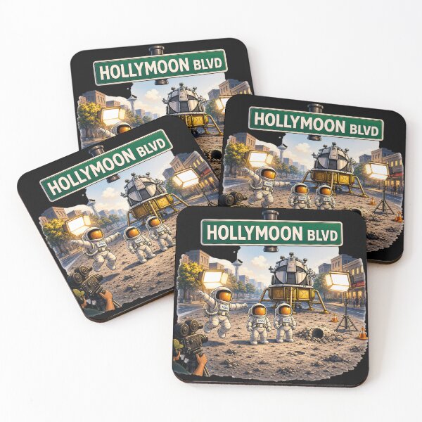 Item preview, Astronauts Filming Fake Moon Landing designed and sold by FREENATION2026.