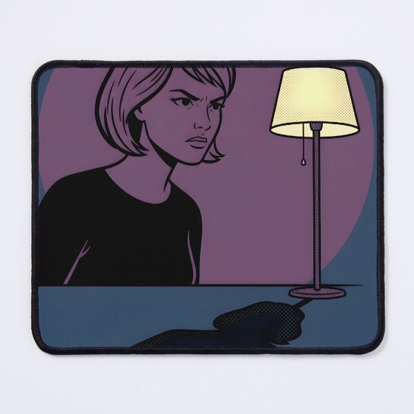 Item preview, The Shadow Is Mine Dark Graphic Poster designed and sold by DuckOddity.