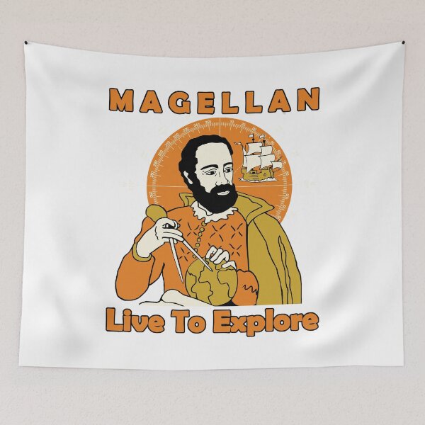 Item preview, Ferdinand Magellan live to explore designed and sold by Traveldrawings.
