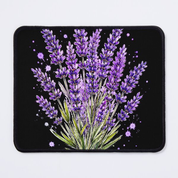 Item preview, Lavender Watercolor Art – Elegant Botanical Floral Illustration designed and sold by ColorSplash123.