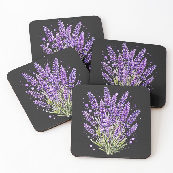 Item preview, Lavender Watercolor Art – Elegant Botanical Floral Illustration designed and sold by ColorSplash123.