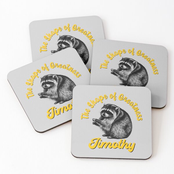 Item preview, Jimothy Raccoon The Shape of Greatness designed and sold by merchxwear.