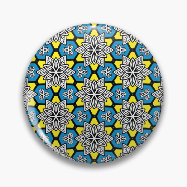 Artikelvorschau, Aufwendiges, farbenfrohes florales Mosaikmuster entworfen und verkauft von Sasitee.