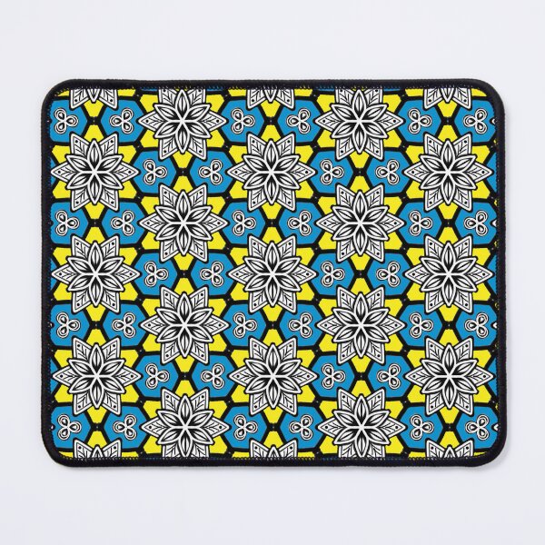 Item preview, Intricate Colorful Floral Tessellation Pattern designed and sold by Sasitee.