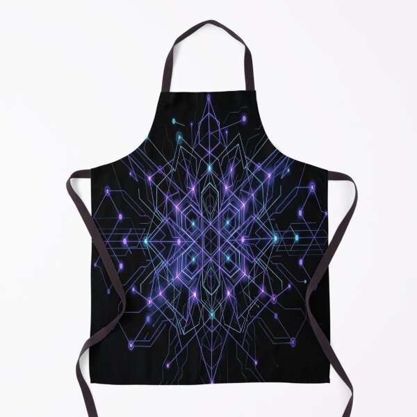Item preview, Cybernetic Neural Network Sacred Geometry Tech Art designed and sold by Thompika.