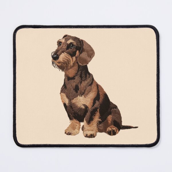 Item preview, Wirehaired Dachshund Dog designed and sold by 123ks.