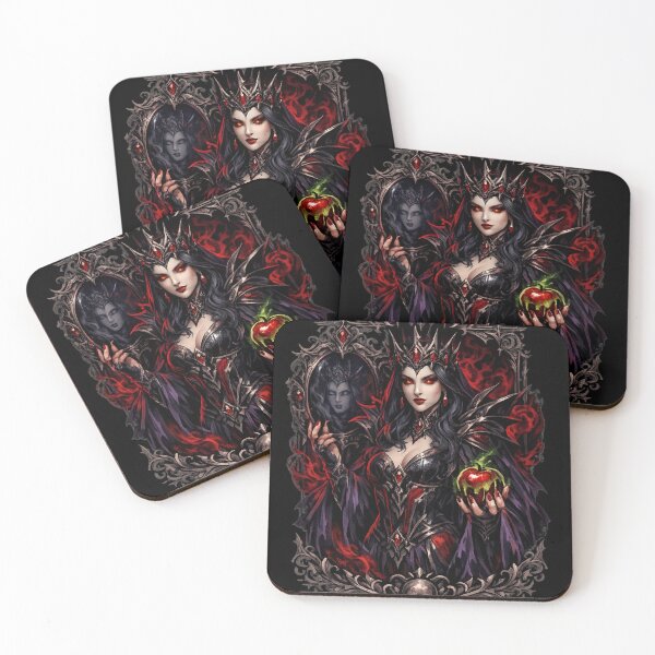 Item preview, Dark Sorceress Queen T-Shirt | Poisoned Apple and Magic Mirror Art designed and sold by LintonGriffin.