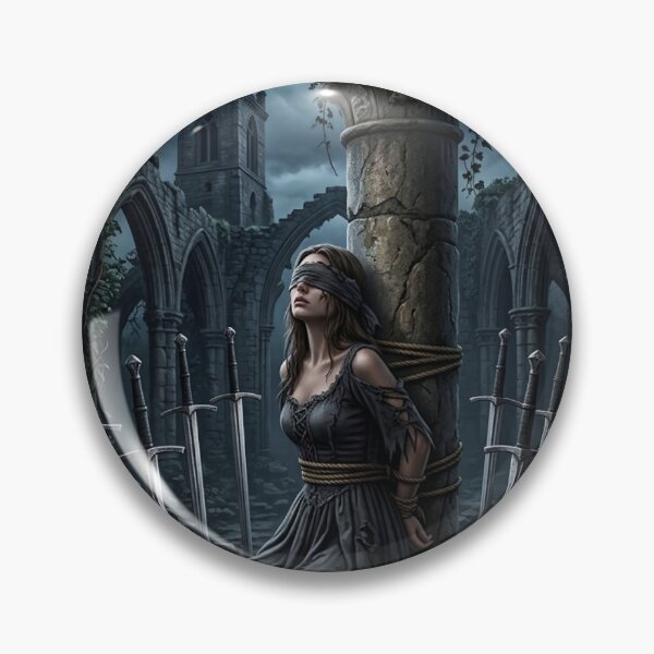 Item preview, Eight of Steels- tarot card designed and sold by Studio77-Gothic.