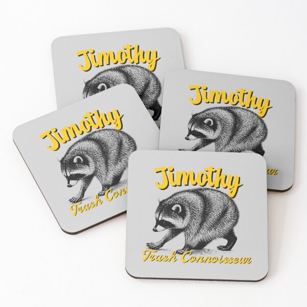 Item preview, Jimothy Raccoon Trash Connoisseur Meme designed and sold by merchxwear.