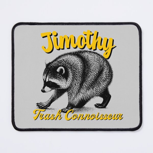 Item preview, Jimothy Raccoon Trash Connoisseur Meme designed and sold by merchxwear.