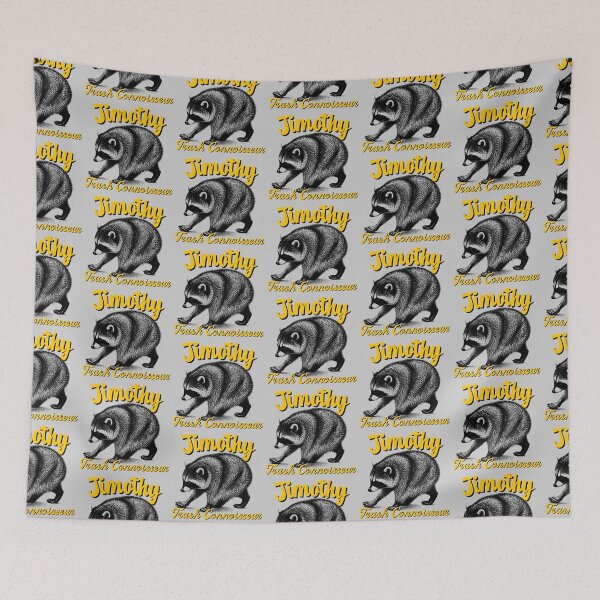 Item preview, Jimothy Raccoon Trash Connoisseur Meme designed and sold by merchxwear.