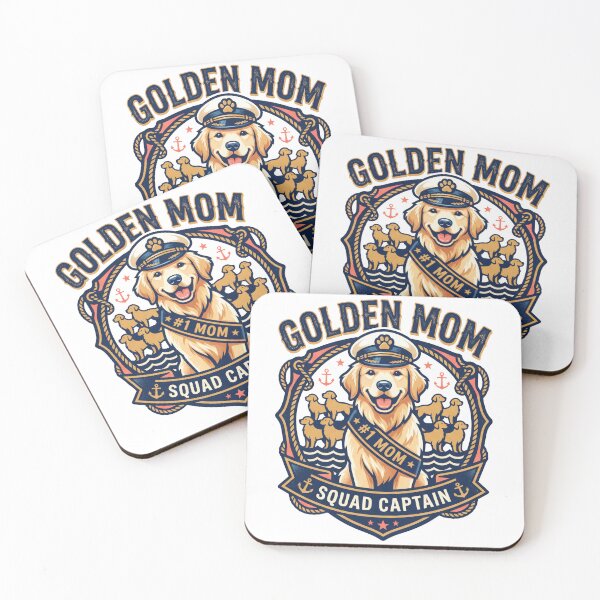Item preview, Golden Mom Squad Captain designed and sold by zoughlal.